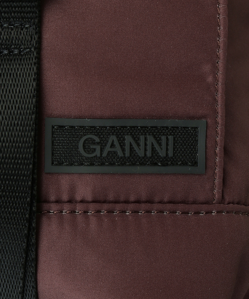 U by SPICK&SPAN（ユーバイスピックアンドスパン）の「【GANNI / ガニー】 Recycled Tech Backpack（バックパック/リュック・レディース・ブラウン・FREE）」の17枚目の写真