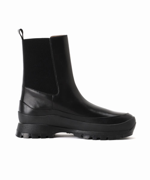 LE TALON（ルタロン）の「GRISEレザーVIBRAMバックリブショートブーツ