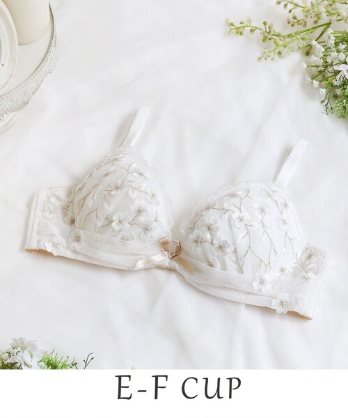 セール】マリーナ ブラジャー（E-F）＜リサマリ ミラクル谷間ブラ