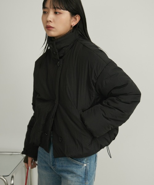 セール】3WAY中綿クロップドブルゾン（ダウンジャケット/コート