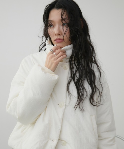 3WAY中綿クロップドブルゾン（ダウンジャケット/コート）｜Aunt