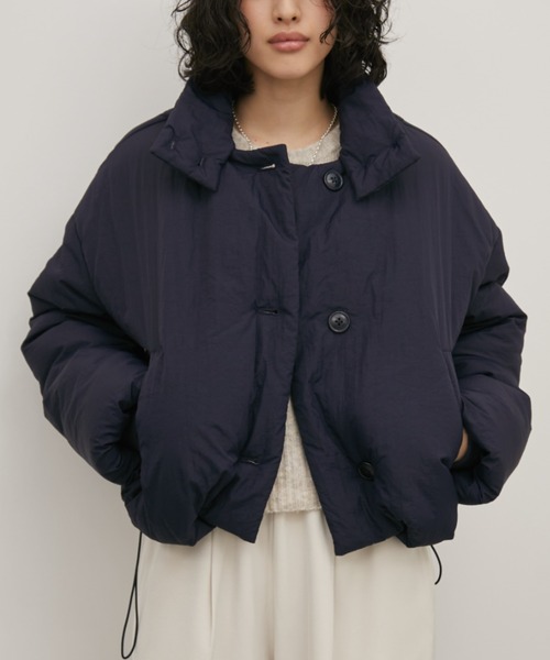 Aunt Marie's（アントマリーズ）の「3WAY中綿クロップドブルゾン（ダウンジャケット/コート・レディース・アイボリー/ブラック/レッド/ネイビー・FREE）」の20枚目の写真