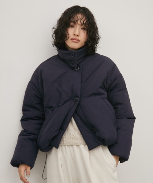 3WAY中綿クロップドブルゾン（ダウンジャケット/コート）｜Aunt