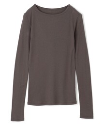 アルビニスタシフォンテレコ ボートネック カットソー(uncrave STANDARD)