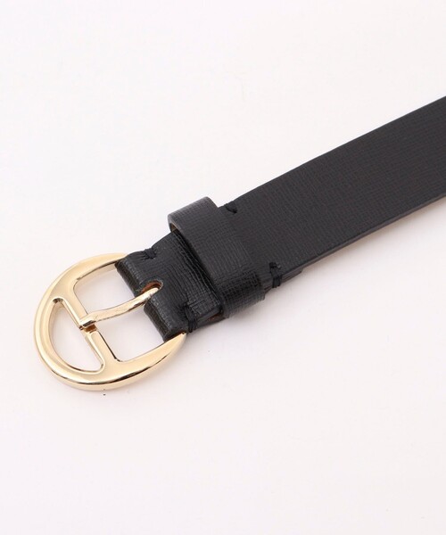 NOLLEY’S(ノーリーズ)の「ラウンドラインバックルベルト made in Italy(ベルト・レディース・ブラック/レッド・FREE)」の13枚目の写真