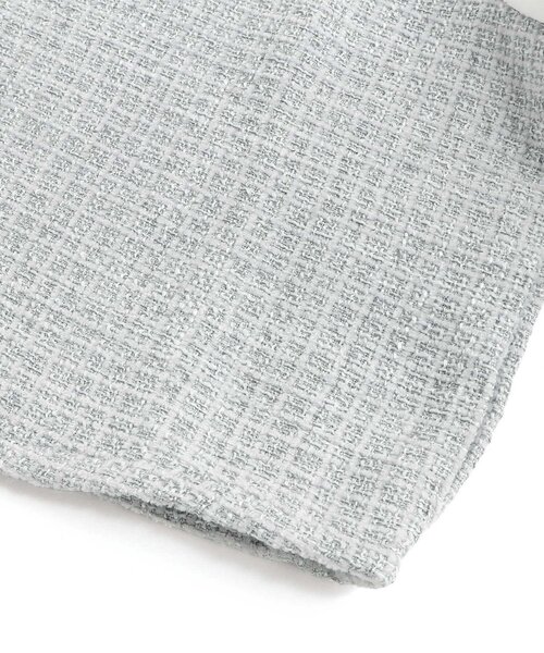 algy（アルジー）の「ガーリーツイードセットアップ（セットアップ・キッズ・グレー/アイボリー・MEDIUM/SMALL/XX-SMALL/X-SMALL）」の6枚目の写真