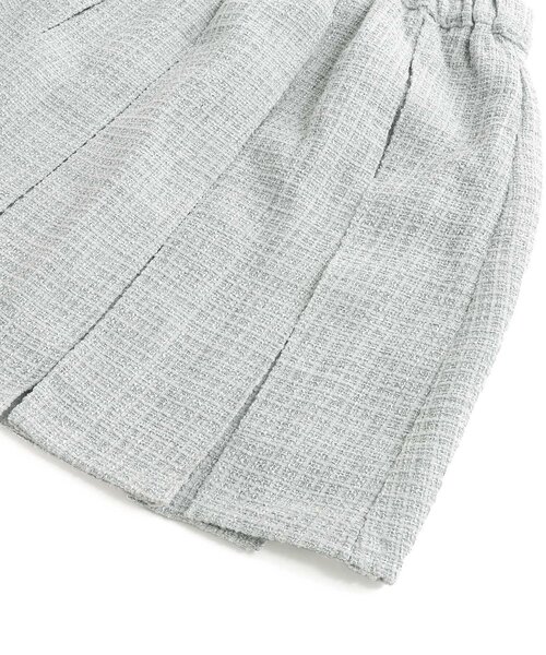 algy（アルジー）の「ガーリーツイードセットアップ（セットアップ・キッズ・グレー/アイボリー・MEDIUM/SMALL/XX-SMALL/X-SMALL）」の10枚目の写真