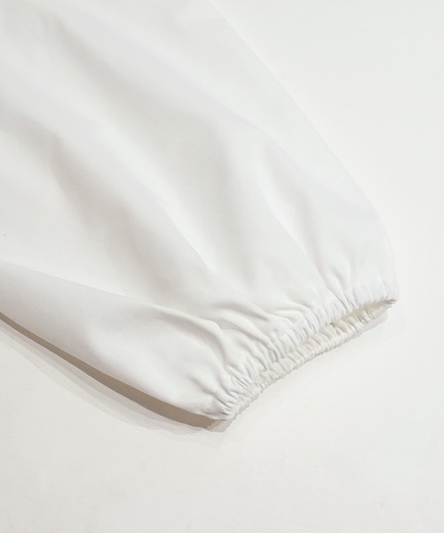 coca（coca）（コカ）の「ビッグカラー切り替えギャザーブラウス（シャツ/ブラウス・レディース・ブルー/ホワイト/ストライプ・L/M）」の22枚目の写真