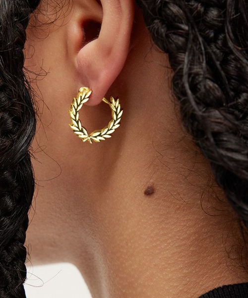 Laurel Wreath Mini Earrings／ローレルリースミニピアス