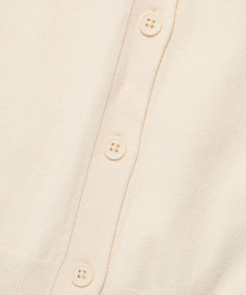 AMESWORLDWIDE（アメスワールドワイド）の「AMES WORLDWIDE／ロゴワッペンカーデ（カーディガン/ボレロ・レディース・レッド/クリーム/ブラック・FREE）」の14枚目の写真