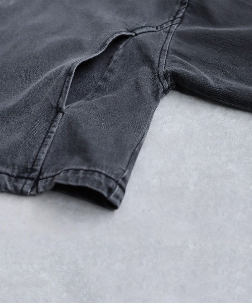 antiqua(アンティカ)の「ショートデニムジャケット(デニムジャケット・レディース・グレー/インディゴブルー・ONESIZE)」の6枚目の写真