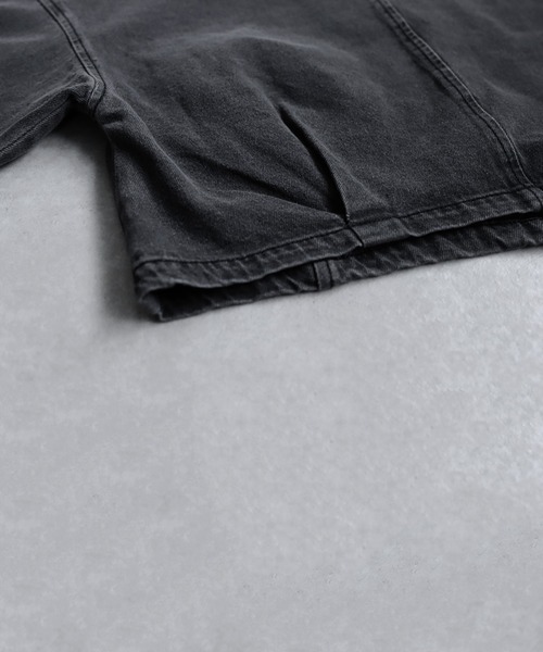 antiqua(アンティカ)の「ショートデニムジャケット(デニムジャケット・レディース・グレー/インディゴブルー・ONESIZE)」の7枚目の写真