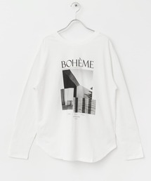 CHIGNON | CHIGNON　フォトコラージュロンT(Tシャツ/カットソー)