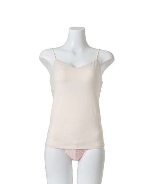 ROSIER by Her lip to(ロジアバイハーリップトゥ)の「ROSIER Bra Camisole(インナーウェア/肌着・レディース・アイボリー/ピンクベージュ/ライトブルー/モカ/ブラック・M/S/L)」の14枚目の写真