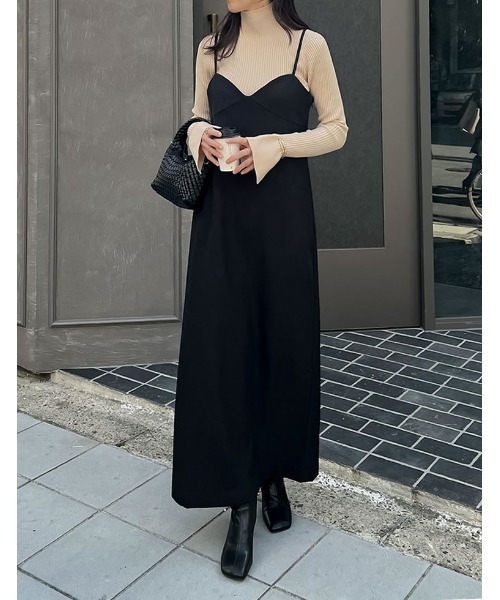 DRAWER PRE1 ツイルキャミソールワンピース