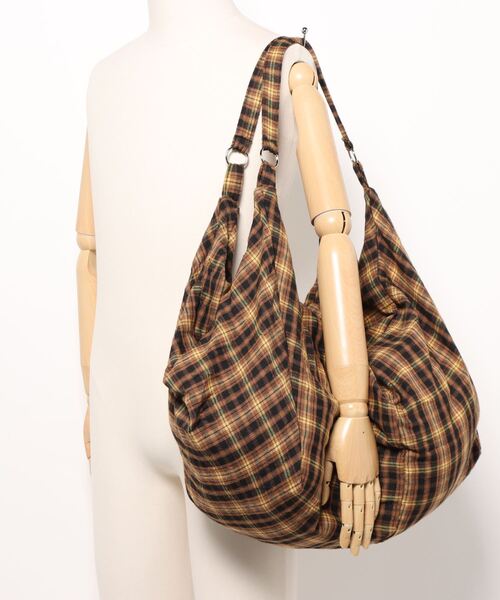 an meets zakka チェック柄ネル3WAYバッグ / レディース メンズ ユニ