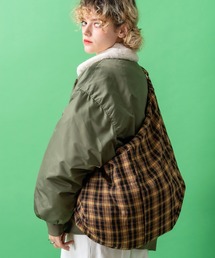 ankoROCK | an meets zakka チェック柄ネル３WAYバッグ / レディース メンズ ユニセックス リュック ショルダーバック トートバッグ(ショルダーバッグ)