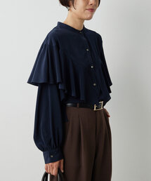 GALLARDAGALANTE | ラッフルバンドブラウス(シャツ/ブラウス)