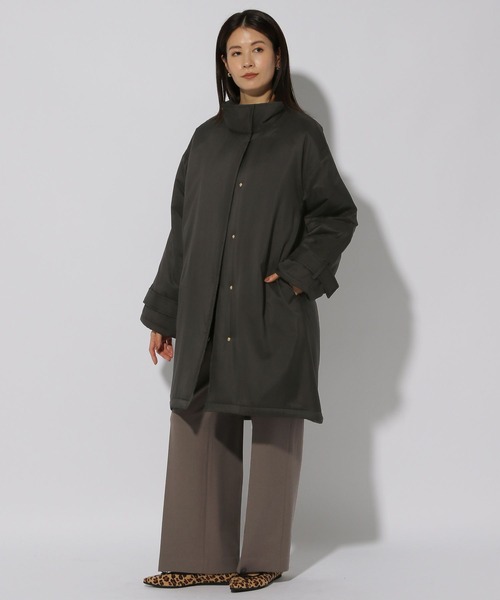 Elura(エルーラ)の「蓄熱中綿軽量コート/200954(ダウンジャケット/コート・レディース・ブラウン系その他/ブラック・LARGE/MEDIUM)」の18枚目の写真