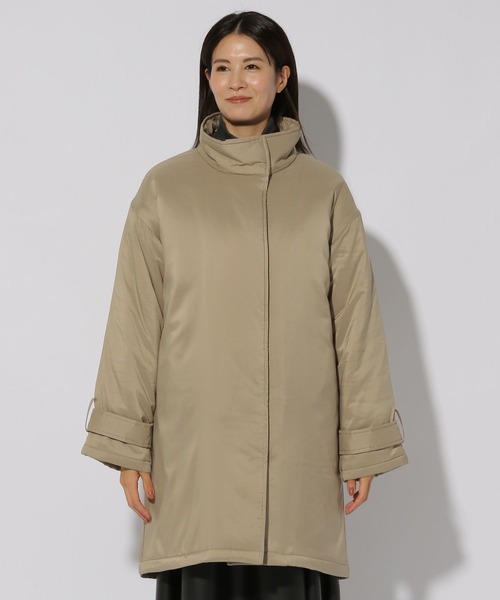 Elura(エルーラ)の「蓄熱中綿軽量コート/200954(ダウンジャケット/コート・レディース・ブラウン系その他/ブラック・LARGE/MEDIUM)」の14枚目の写真