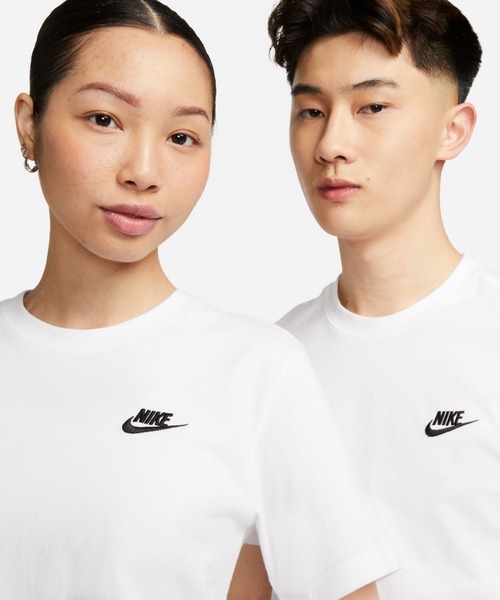 NIKE(ナイキ)の「ナイキ スポーツウェア クラブ メンズ Tシャツ / Nike Sportswear Club Men's T-Shirt AR4999-101 White(Tシャツ/カットソー・メンズ・ホワイト・XS/3XL/XL/S/M/L/2XL)」の3枚目の写真