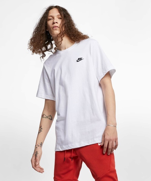 NIKE（ナイキ）の「ナイキ スポーツウェア クラブ メンズ Tシャツ / Nike Sportswear Club Men's T-Shirt AR4999-101 White（Tシャツ/カットソー・メンズ・ホワイト・XS/3XL/XL/S/M/L/2XL）」の6枚目の写真