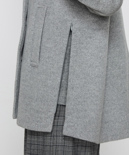 K.T KIYOKO TAKASE（キヨコタカセ）の「【2WAY】アンゴラウール ピーコート（ピーコート・レディース・ダークネイビー/トップグレー/セージグリーン・9号/11号）」の17枚目の写真