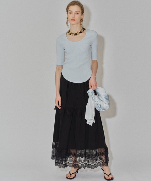 ［yae］Lace tiered skirt / レースティアードスカート Lace tiered skirt / レースティアードスカート（スカート