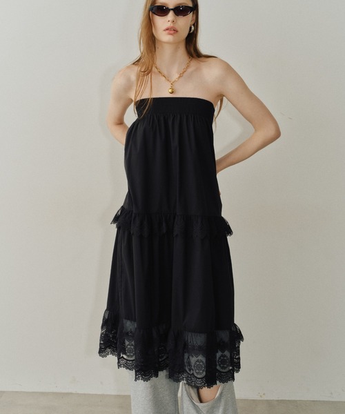 ［yae］Lace tiered skirt / レースティアードスカート Lace tiered skirt / レースティアードスカート（スカート