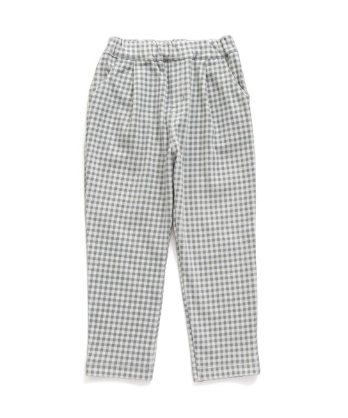 Seraph（セラフ）の「【ジュニア対応】まいにちカットパンツ（その他パンツ・キッズ・ベージュ/チェック/ネイビー/ライトグレー/ブルー/ベビーピンク/エメラルド・80/90/100/110/120/130/140）」の14枚目の写真