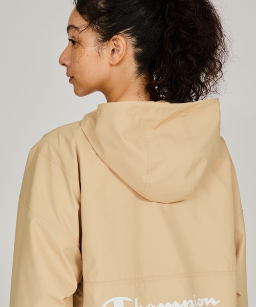 Champion（チャンピオン）の「【Champion/チャンピオン】レディース スポーツ ジップフーデッドジャケット（その他アウター・レディース・ベージュ系その他3/ブラック・MEDIUM/LARGE）」の12枚目の写真