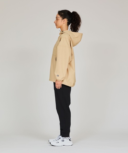 Champion（チャンピオン）の「【Champion/チャンピオン】レディース スポーツ ジップフーデッドジャケット（その他アウター・レディース・ベージュ系その他3/ブラック・MEDIUM/LARGE）」の14枚目の写真