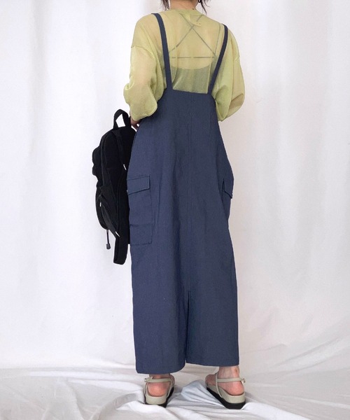 Q(キュー)の「シアーJQロゴニット(ニット/セーター・レディース・ホワイト/ライム/ブルー・MEDIUM)」の12枚目の写真