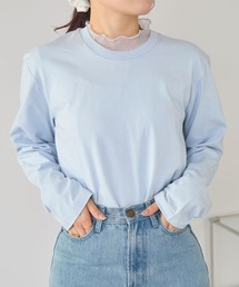 LinoU.（リノユー）の「ベーシックロングスリーブTシャツ（Tシャツ/カットソー）」