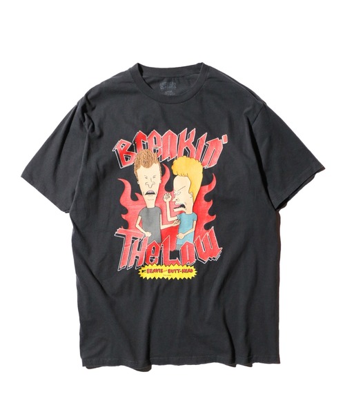 THRIFTY LOOK(スリフティールック)の「THRIFTY LOOK スリフティルック / THRIFTY"BABH"TEE MTV(Tシャツ/カットソー・メンズ・ブラック系その他/ブラック/ブラック系その他2/ホワイト/イエロー・X-LARGE/LARGE/MEDIUM)」の5枚目の写真