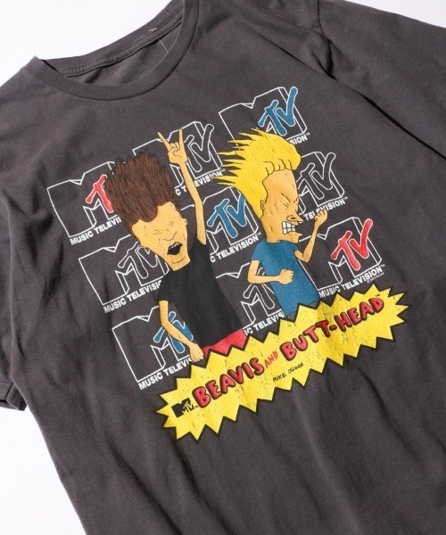 THRIFTY LOOK(スリフティールック)の「THRIFTY LOOK スリフティルック / THRIFTY"BABH"TEE MTV(Tシャツ/カットソー・メンズ・ブラック系その他/ブラック/ブラック系その他2/ホワイト/イエロー・X-LARGE/LARGE/MEDIUM)」の11枚目の写真