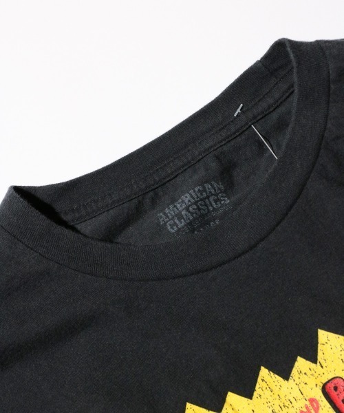 THRIFTY LOOK(スリフティールック)の「THRIFTY LOOK スリフティルック / THRIFTY"BABH"TEE MTV(Tシャツ/カットソー・メンズ・ブラック系その他/ブラック/ブラック系その他2/ホワイト/イエロー・X-LARGE/LARGE/MEDIUM)」の16枚目の写真