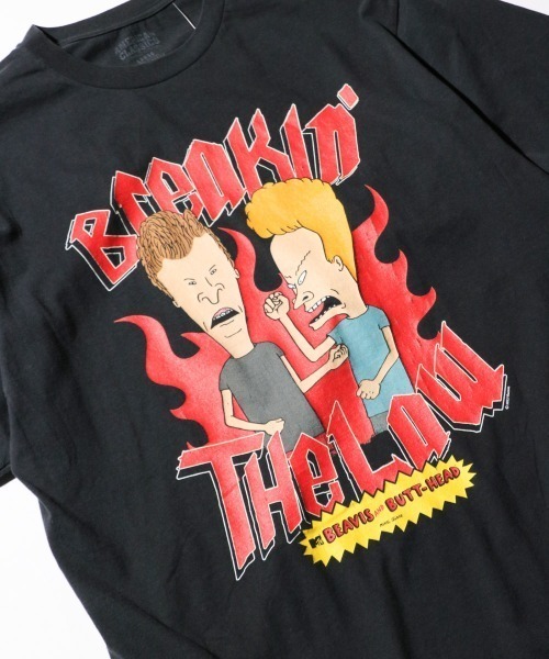 THRIFTY LOOK(スリフティールック)の「THRIFTY LOOK スリフティルック / THRIFTY"BABH"TEE MTV(Tシャツ/カットソー・メンズ・ブラック系その他/ブラック/ブラック系その他2/ホワイト/イエロー・X-LARGE/LARGE/MEDIUM)」の10枚目の写真
