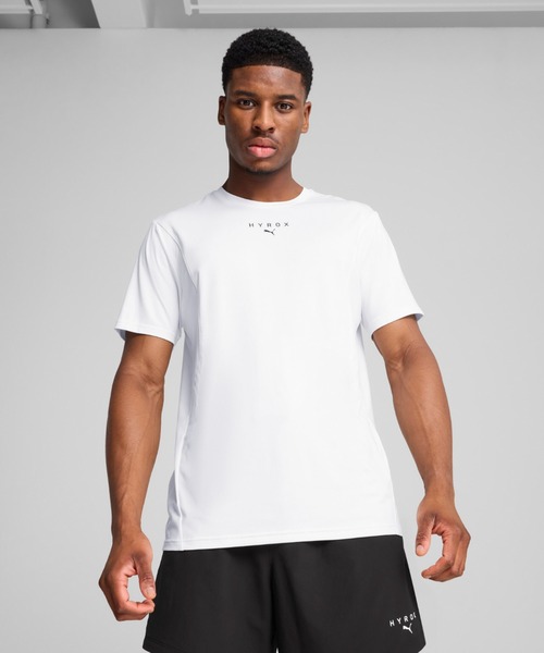 PUMA プーマ メンズ PUMA x HYROX トレーニング クラウドスパン 半袖 Tシャツ（Tシャツ/カットソー）｜PUMA（プーマ） 6,380円