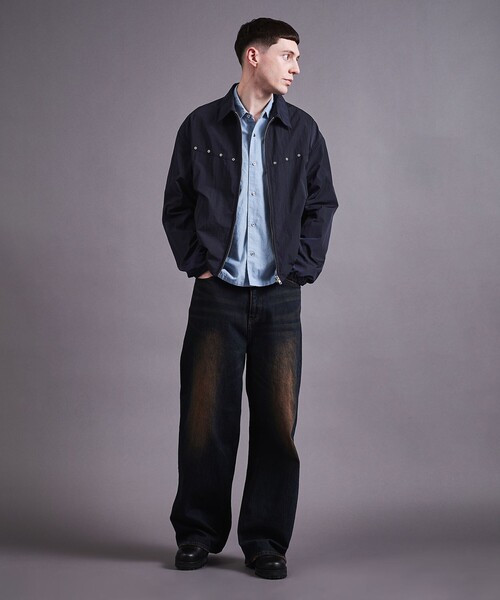 美品！monkey time モンキータイム フルジップスウェットジャケット Champion × monkey time＞ フルジップ フーディー