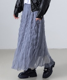 DAY CLOSET | レディース エアリー透け感チュールスカート(スカート)