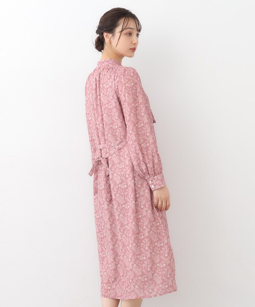 LAURA ASHLEY(ローラアシュレイ)の「【WEB限定/M-LL3サイズ】スワフィールド柄 ワンピース(ワンピース・レディース・ピンク系5/スモーキーグリーン系1・42/40/38)」の17枚目の写真