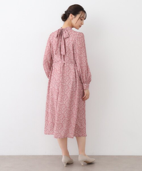LAURA ASHLEY(ローラアシュレイ)の「【WEB限定/M-LL3サイズ】スワフィールド柄 ワンピース(ワンピース・レディース・ピンク系5/スモーキーグリーン系1・42/40/38)」の21枚目の写真