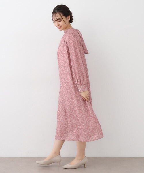 LAURA ASHLEY(ローラアシュレイ)の「【WEB限定/M-LL3サイズ】スワフィールド柄 ワンピース(ワンピース・レディース・ピンク系5/スモーキーグリーン系1・42/40/38)」の22枚目の写真
