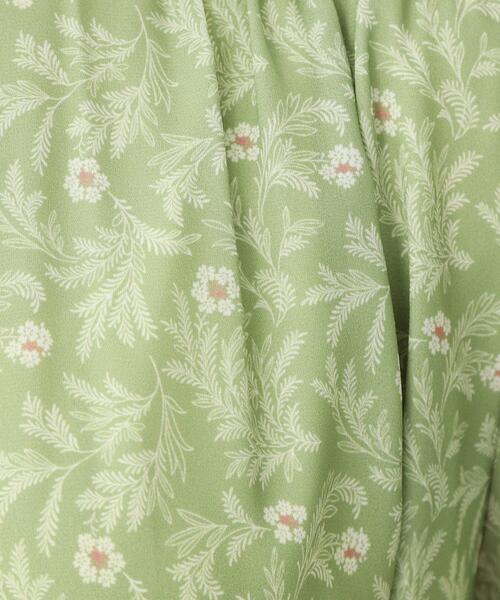 LAURA ASHLEY(ローラアシュレイ)の「【WEB限定/M-LL3サイズ】スワフィールド柄 ワンピース(ワンピース・レディース・ピンク系5/スモーキーグリーン系1・42/40/38)」の6枚目の写真