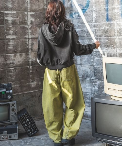 セール】《UNISEX》ピグメントジップパーカー（スウェット）｜PBLIM