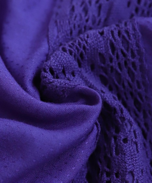 インド綿刺繍ワンピース（ワンピース）｜antiqua（アンティカ