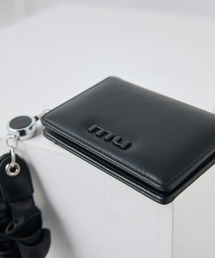 MURUA(ムルーア) リールコード付き2面パスケース MR-W1333 ギャザーチャーム