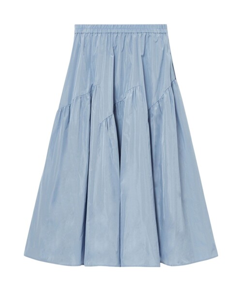 ANAYI（アナイ）の「タフタ切替えティアード スカート（スカート・レディース・ピンク/ブラック/ベージュ/ミント/ブルー/グリーン/レッド系その他/モカ/ライトブルー/カーキ/ダークインディゴブルー・38/36）」の18枚目の写真