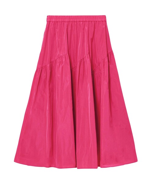 タフタ切替えティアード スカート（スカート）｜ANAYI（アナイ）の